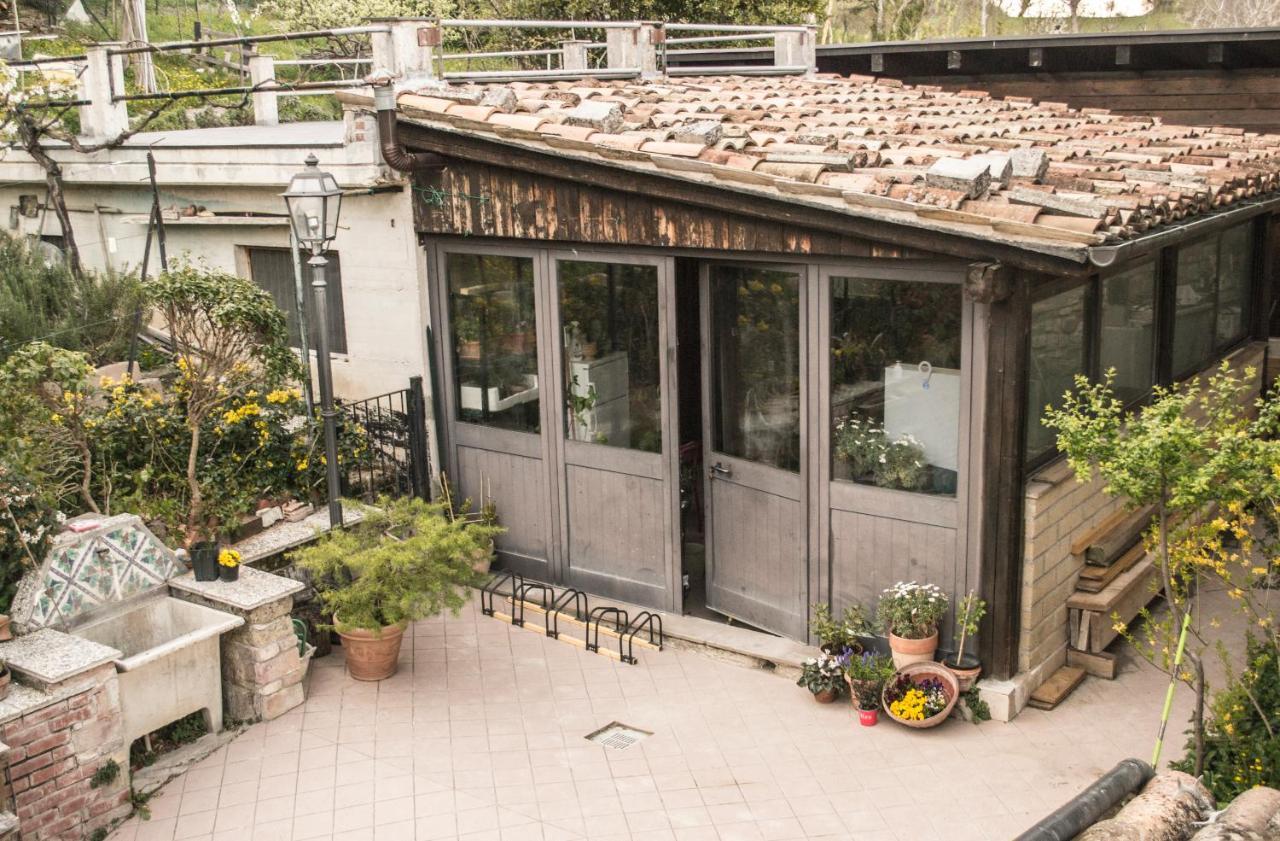 Locanda Della Rocca Sarnano Exterior foto